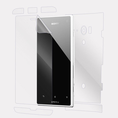 Siva Front and Back Screen Guard for Sony Xperia Acro S LT26W(Pack of 1)