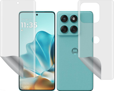 TELTREK Front and Back Screen Guard for Motorola Edge 60 Fusion 5G (Edge to Edge Full Screen Protector)(Pack of 1)