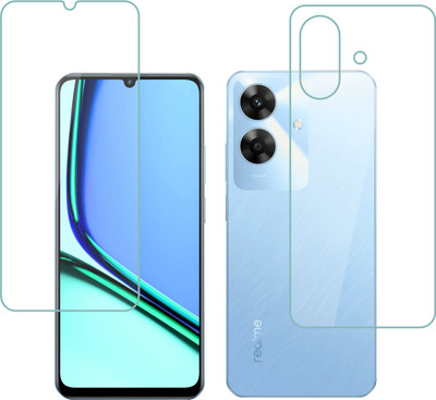 Ten To 11 Front and Back Screen Guard for Realme Narzo N61(Pack of 2)