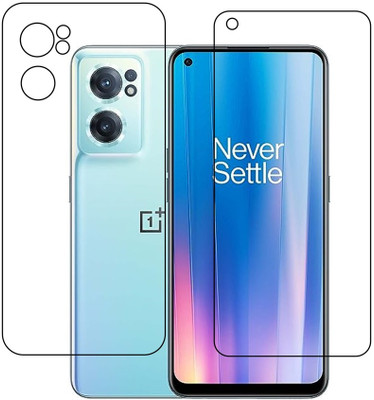 DVMART Front and Back Screen Guard for OnePlus Nord CE 2 5G(Pack of 1)