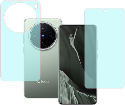 SPRITZEN Front and Back Screen Guard for Vivo X200 5G, Front Matte Back Matte(Pack of 2)