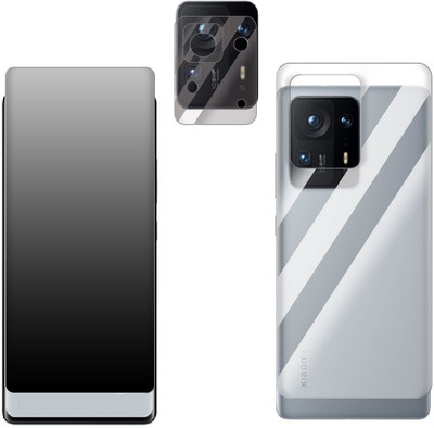 FCS Front and Back Screen Guard for Xiaomi Mix 4 Front+Back+Camera (Matte)(Pack of 3)