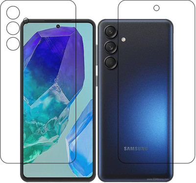 DVMART Front and Back Screen Guard for Samsung Galaxy M55 9H Crystal Clear(Pack of 1)