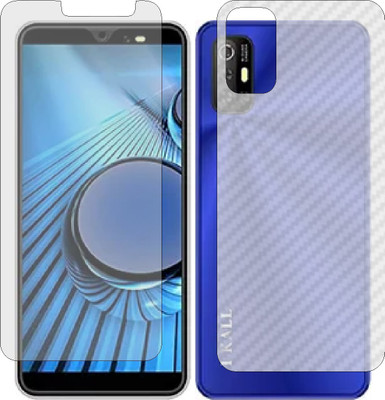 Mobling Front and Back Tempered Glass for IKALL K480(Pack of 2)