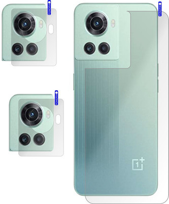 tempurglaze Front and Back Screen Guard for Oneplus 10R 5G(Pack of 3)