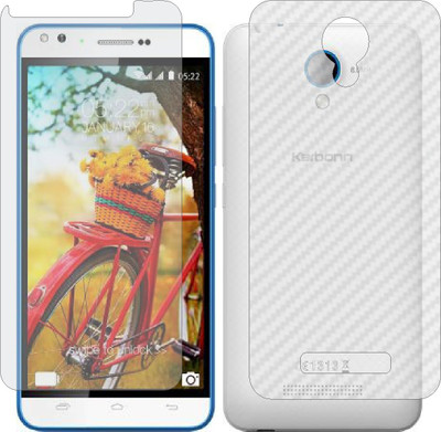 Mobling Front and Back Tempered Glass for KARBONN TITANIUM MACHFIVE(Pack of 2)
