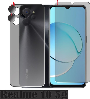 chakoor Front and Back Screen Guard for Realme 10 5g(Pack of 2)