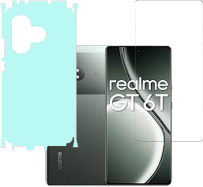 VAYUVAULT Front and Back Screen Guard for Realme GT 6T(Pack of 2)