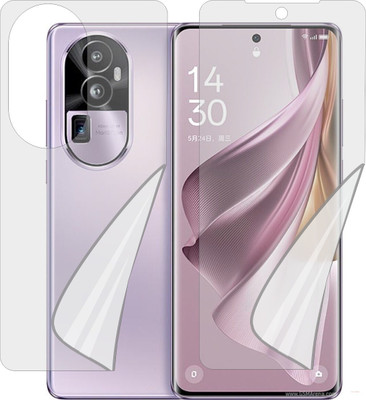 MOBART Front and Back Tempered Glass for OPPO CPH2521 (Edge To Edge TPU Full Coverage)(Pack of 1)