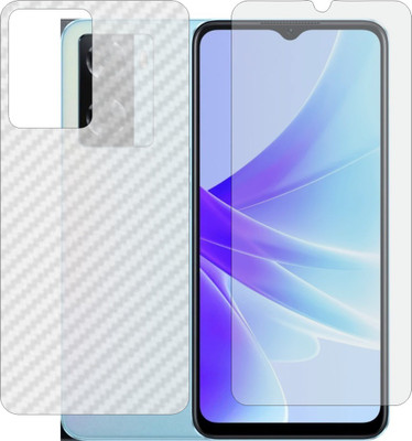 Mobling Front and Back Tempered Glass for OPPO A57 E CPH2387(Pack of 2)