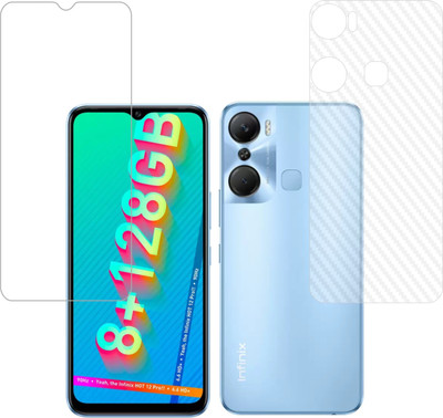 Ten To 11 Front and Back Screen Guard for Infinix Hot 12 Pro(Pack of 2)