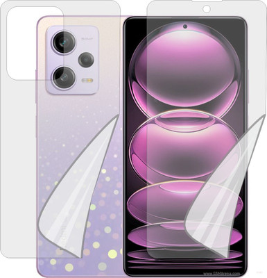 Fasheen Front and Back Screen Guard for REDMI NOTE 12 PRO 5G (Edge To Edge TPU Full Coverage)(Pack of 1)
