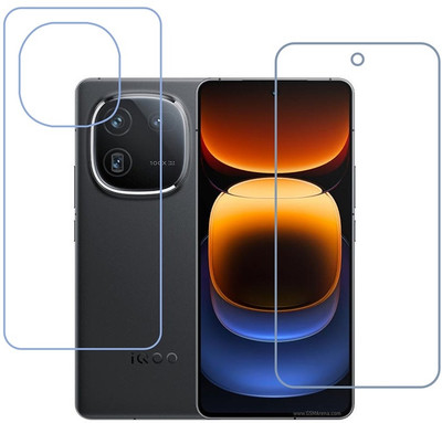 DVTECH Front and Back Screen Guard for 9H vivo iQOO 12(Pack of 1)