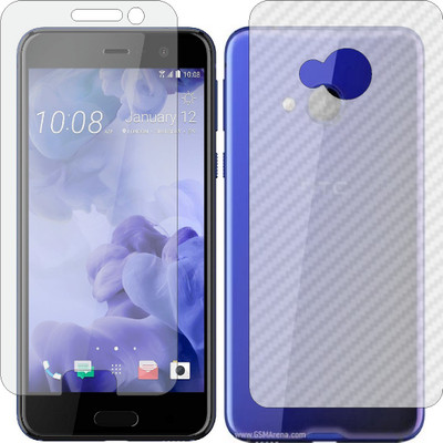 Mobling Front and Back Tempered Glass for HTC U PLAY(Pack of 2)