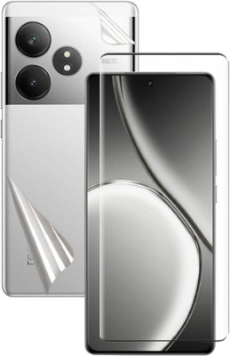 Caseworm Front and Back Screen Guard for Realme Gt 6T (5G) Flexibal Front And Back Screen Guard(Pack of 1)