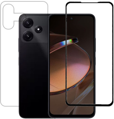 ECMERED Front and Back Tempered Glass for POCO M6 Pro 5G, POCO M6 Pro(Pack of 1)