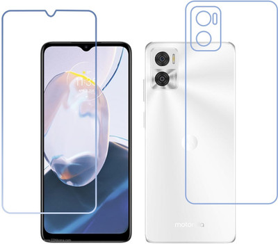 DVTECH Front and Back Screen Guard for 9H Motorola Moto E22i(Pack of 1)