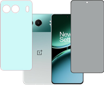 KARTRAY Front and Back Screen Guard for OnePlus Nord 4 5G(Pack of 2)