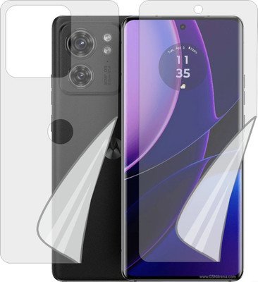 Fasheen Front and Back Screen Guard for Motorola Moto Edge 2023 (Edge To Edge TPU Full Coverage)(Pack of 1)