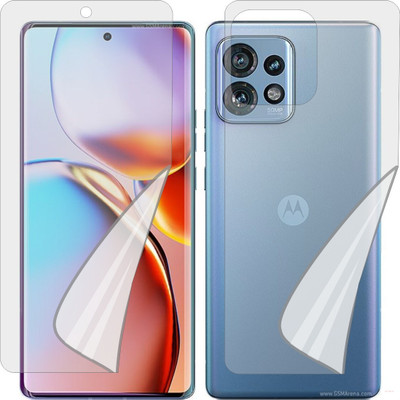 Fasheen Front and Back Screen Guard for MOTOROLA MOTO EDGE40 PRO (Edge To Edge TPU Full Coverage)(Pack of 1)