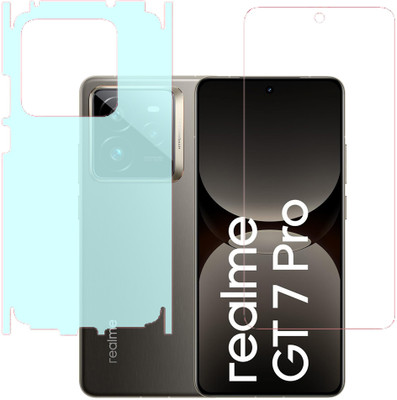 VAYUVAULT Front and Back Screen Guard for realme GT 7 Pro(Pack of 2)