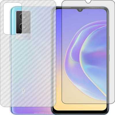 Mobling Front and Back Tempered Glass for VIVO V21E 5G(Pack of 2)