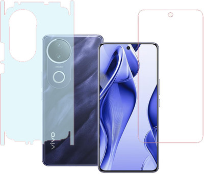 KARTRAY Front and Back Screen Guard for Vivo V50e 5G, Front Clear Back Matte(Pack of 2)