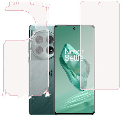 SPRITZEN Front and Back Screen Guard for OnePlus 12 5G, Matte With Sides(Pack of 2)