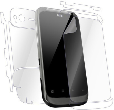 Asmart Front and Back Screen Guard for HTC Desire S(Pack of 1)