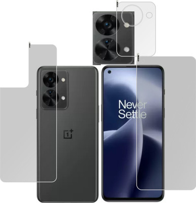 chakoor Front and Back Screen Guard for Oneplus Nord 2T 5g(Pack of 3)
