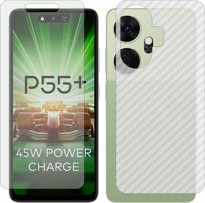 TELTREK Front and Back Screen Guard for Itel P55 Plus(Pack of 2)