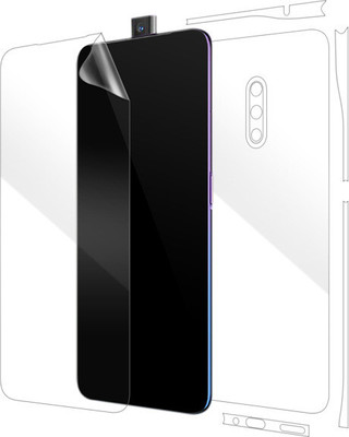 Asmart Front and Back Screen Guard for Realme X(Pack of 1)