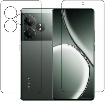 DVTECH Front and Back Screen Guard for Realme GT Neo6 SE TPU Clear(Pack of 1)