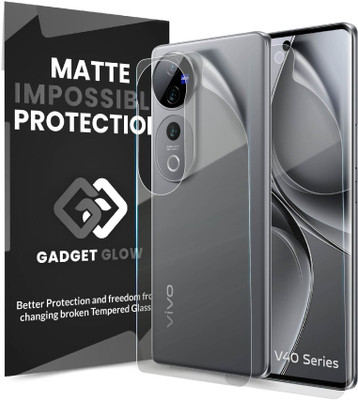 Gadget Glow Front and Back Screen Guard for Vivo V40 Pro 5G, Vivo V40 Pro, Vivo V40 5G, Vivo V40, 4 Layer Unbreakable Membrane with Easy Installation(Pack of 1)