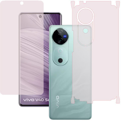 ojucase Front and Back Screen Guard for Vivo V40 5G(Pack of 1)