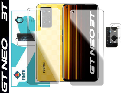FINCH Front and Back Screen Guard for REALME GT NEO 3T(Pack of 3)