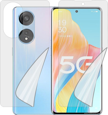 Fasheen Front and Back Screen Guard for OPPO A1 PRO PHQ110 5G (Edge To Edge TPU Full Coverage)(Pack of 1)