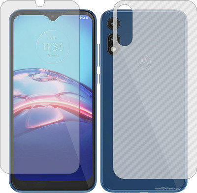 Mobling Front and Back Tempered Glass for MOTOROLA E 2020(Pack of 2)