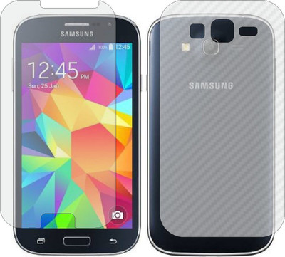 MOBART Front and Back Screen Guard for SAMSUNG GALAXY GRAND NEO PLUS (Front Matte Finish & Back 3d Carbon Fiber)(Pack of 2)