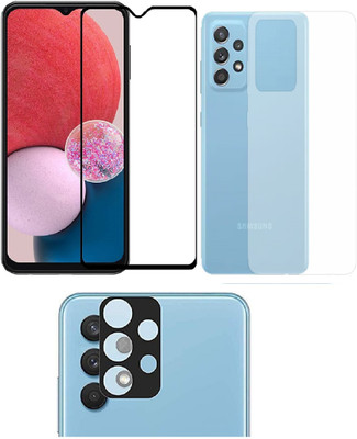 COVER CAPITAL Front and Back Tempered Glass for Samsung Galaxy A23 5G(Pack of 3)