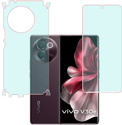 SPRITZEN Front and Back Screen Guard for Vivo V30e 5G, Matte With Sides(Pack of 2)