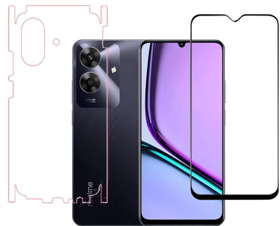 SPRITZEN Front and Back Screen Guard for Realme C61(Pack of 2)