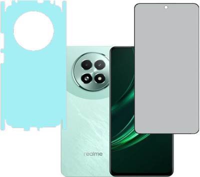 VAYUVAULT Front and Back Screen Guard for Realme 13 5G, Matte with side(Pack of 2)