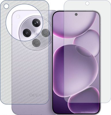 TELTREK Front and Back Screen Guard for Oppo Find X8S Plus(Pack of 2)