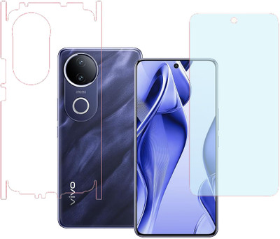 KARTRAY Front and Back Screen Guard for Vivo V50e 5G, Front Matte Back Clear(Pack of 2)