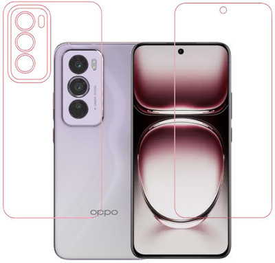 ECMERED Front and Back Screen Guard for OPPO RENO 12 PRO 5G, OPPO RENO12 PRO(Pack of 1)