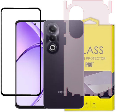 AARERED Front and Back Screen Guard for OPPO K12x 5G(Pack of 1)