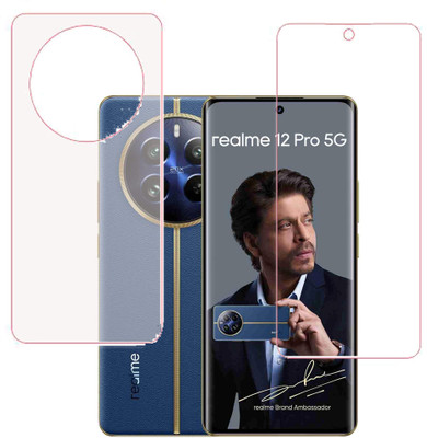 KARTRAY Front and Back Screen Guard for Realme 12 Pro 5G(Pack of 2)