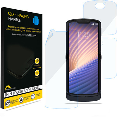 KUBERAN Front and Back Screen Guard for Motorola Razr 5G, Screen Protector / Body Protector, Scratch Guard(Pack of 1)