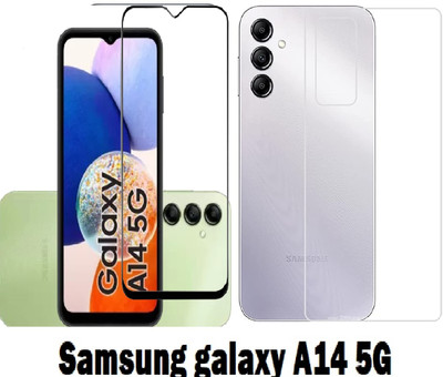 LIKEDESIGN Front and Back Screen Guard for SAMSUNG Galaxy A14 5G, SAMSUNG Galaxy A14(Pack of 1)